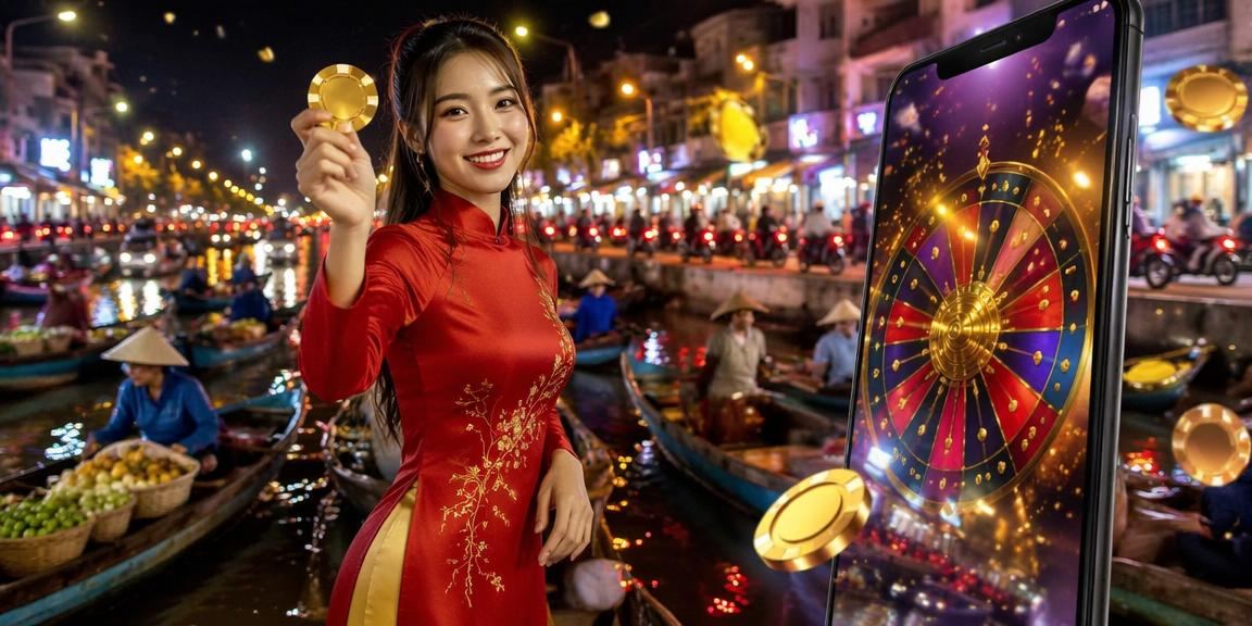 Phụ nữ mặc áo dài tại Cần Thơ tham gia roulette trực tuyến trên thiết bị di động